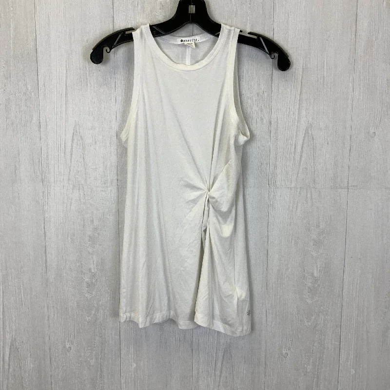 Yoga Tops for Yoga and Pilates Workouts -Athletic Tank Top By Athleta In White, Size: Xs