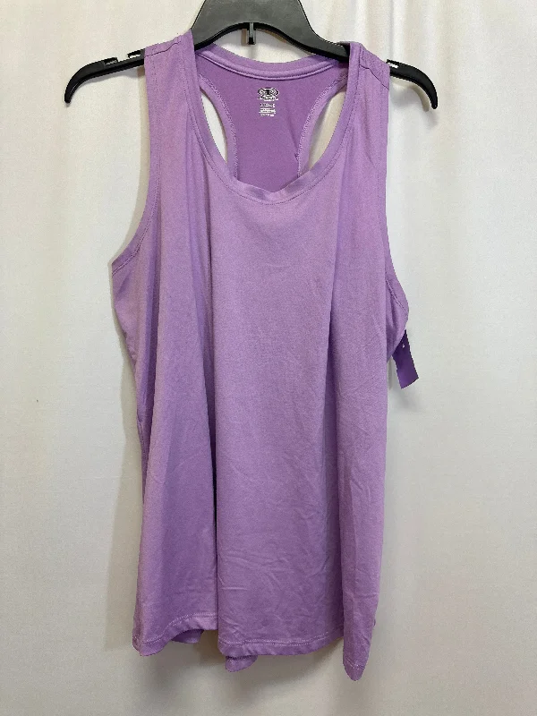 Yoga Tops with Soft Material for Extra Comfort -Athletic Tank Top By Athletic Works Size: L Yoga Tops with Soft Material for Extra Comfort -Athletic Tank Top By Athletic Works Size: L