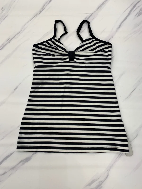 Yoga Tops for Deep Stretching and Movement -Athletic Tank Top By Beyond Yoga In Striped Pattern, Size: S
