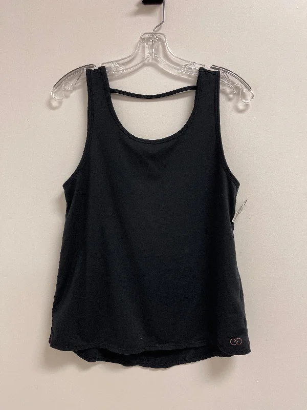Athletic Yoga Tops for Fitness -Athletic Tank Top By Calia In Black, Size: S