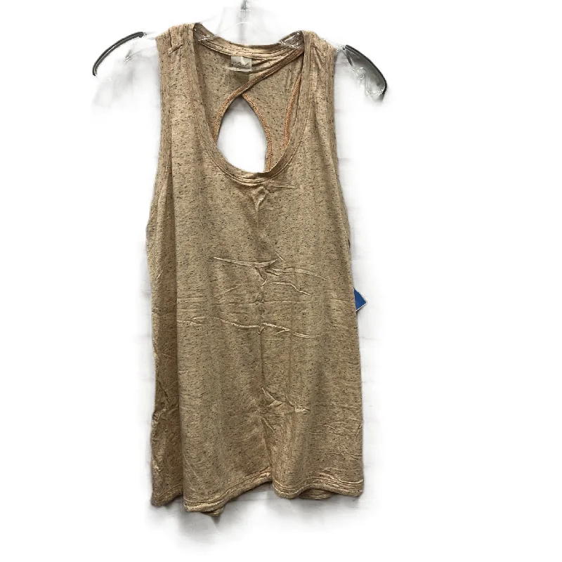 Tank Style Yoga Tops -Athletic Tank Top By Calia In Orange, Size: Xl