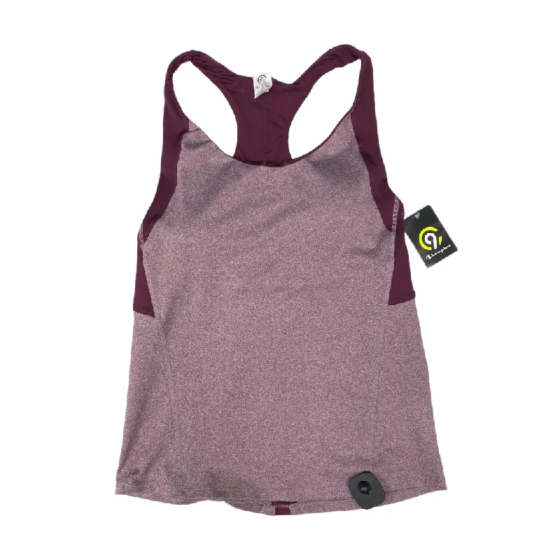 Yoga Tops for Flexibility and Recovery Poses -Athletic Tank Top By Champion  Size: L