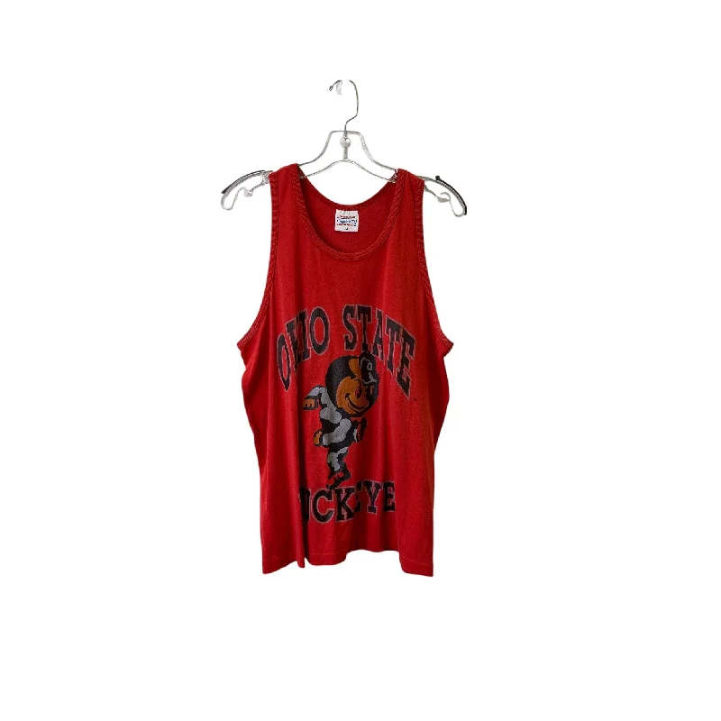 Versatile Yoga Tops -Athletic Tank Top By Tennessee river In Red, Size:M