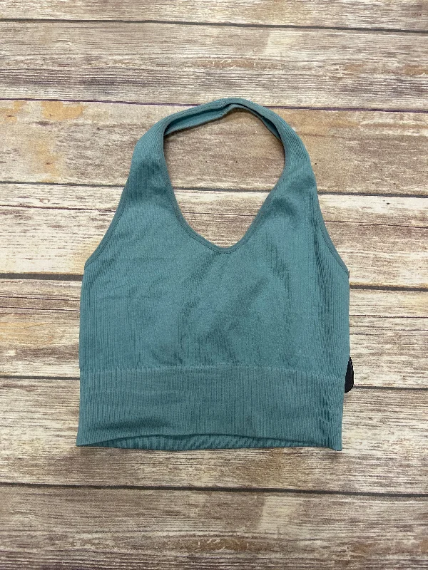 Women's Yoga Tops with Stretchy Fit -Athletic Tank Top By Cmf In Blue, Size: M