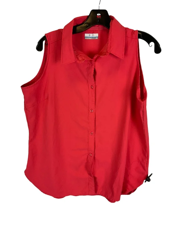 Comfortable Yoga Tops for Pilates and Yoga -Athletic Tank Top By Columbia In Pink, Size: L Comfortable Yoga Tops for Pilates and Yoga -Athletic Tank Top By Columbia In Pink, Size: L