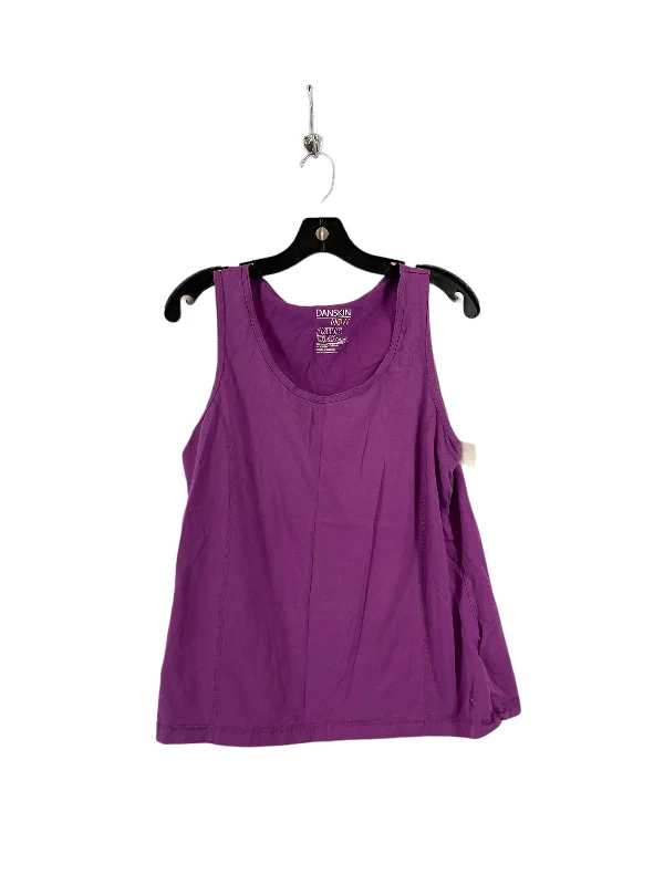Comfortable Yoga Tops for Intense Sessions -Athletic Tank Top By Danskin In Purple, Size: Xl Comfortable Yoga Tops for Intense Sessions -Athletic Tank Top By Danskin In Purple, Size: Xl