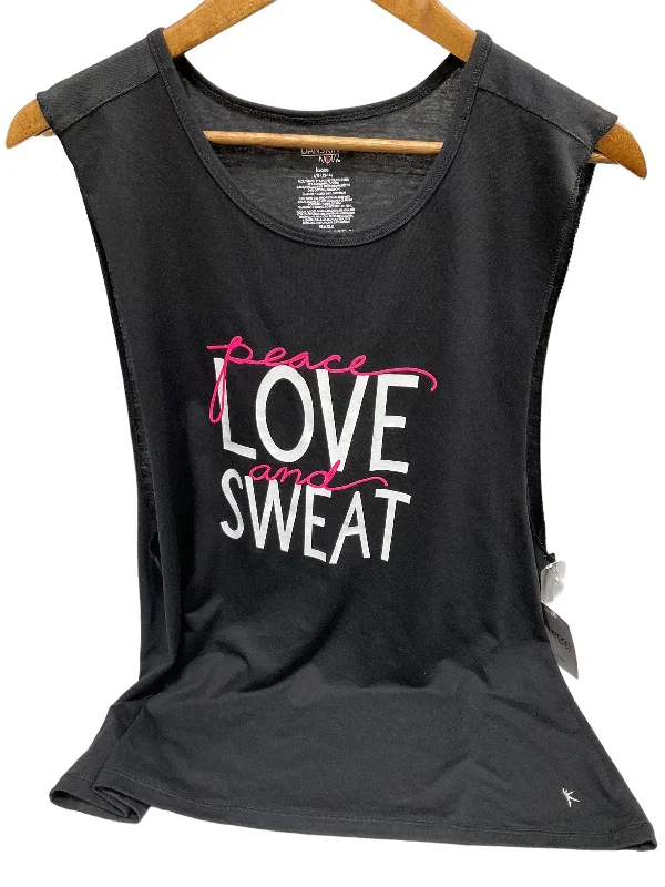 Women's Yoga Tops for Comfort and Flexibility -Athletic Tank Top By Danskin  Size: L