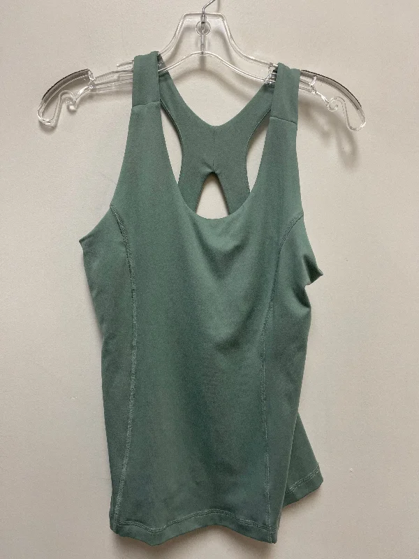 Yoga Tops for Comfortable Stretching and Posing -Athletic Tank Top By Eddie Bauer In Green, Size: M Yoga Tops for Comfortable Stretching and Posing -Athletic Tank Top By Eddie Bauer In Green, Size: M