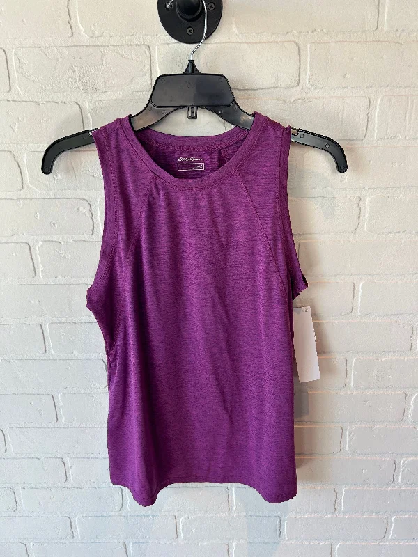 Lightweight Yoga Tops -Athletic Tank Top By Eddie Bauer In Pink, Size: S