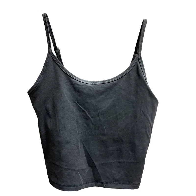 Stylish Yoga Tops for Fitness Routine -Athletic Tank Top By Everlane In Grey, Size: M