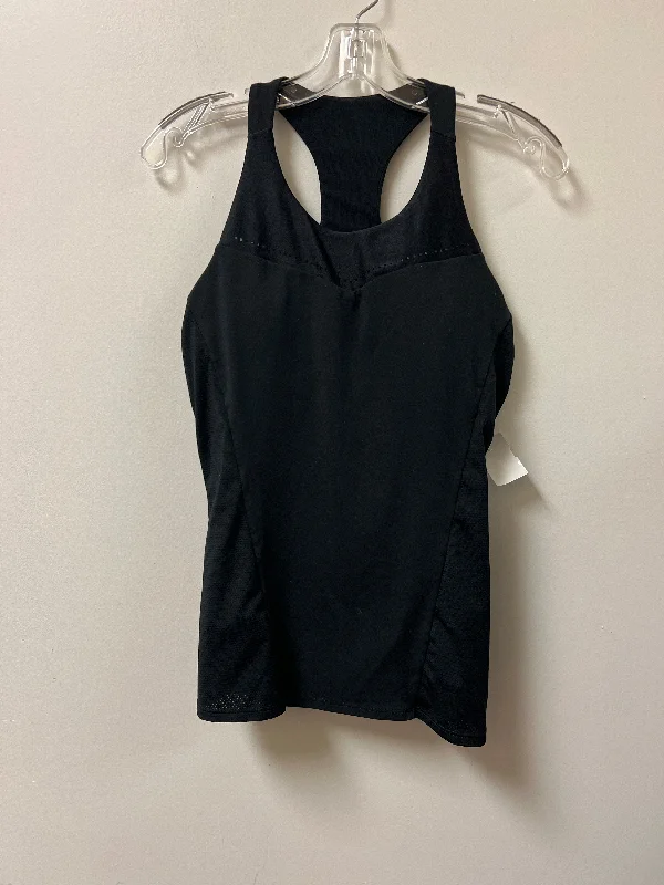 Yoga Tops for Relaxed Yoga and Poses -Athletic Tank Top By Fabletics In Black, Size: M