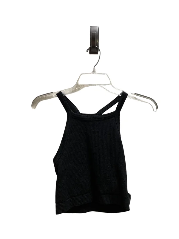 Yoga Tops for Hot Yoga Poses -Athletic Tank Top By Fabletics In Black, Size: M