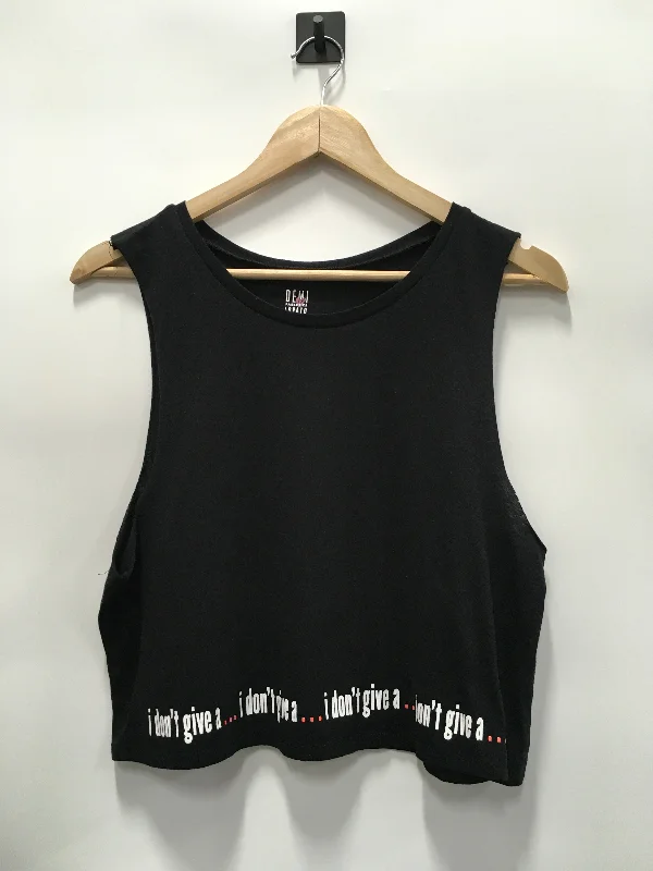 Women's Yoga Tops for Deep Stretching -Athletic Tank Top By Fabletics In Black, Size: S