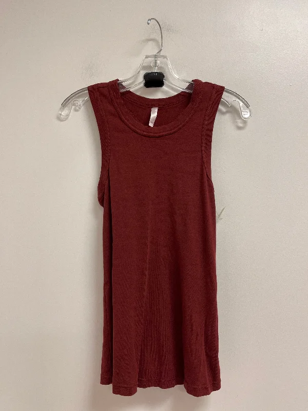 Plus Size Yoga Tops -Athletic Tank Top By Fabletics In Red, Size: M