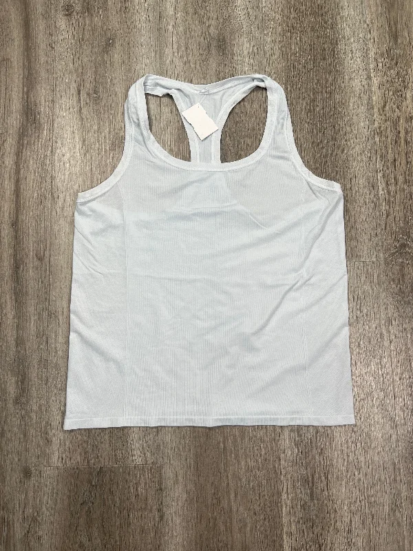 Adjustable Yoga Tops for Comfort -Athletic Tank Top By Fabletics In White, Size: M