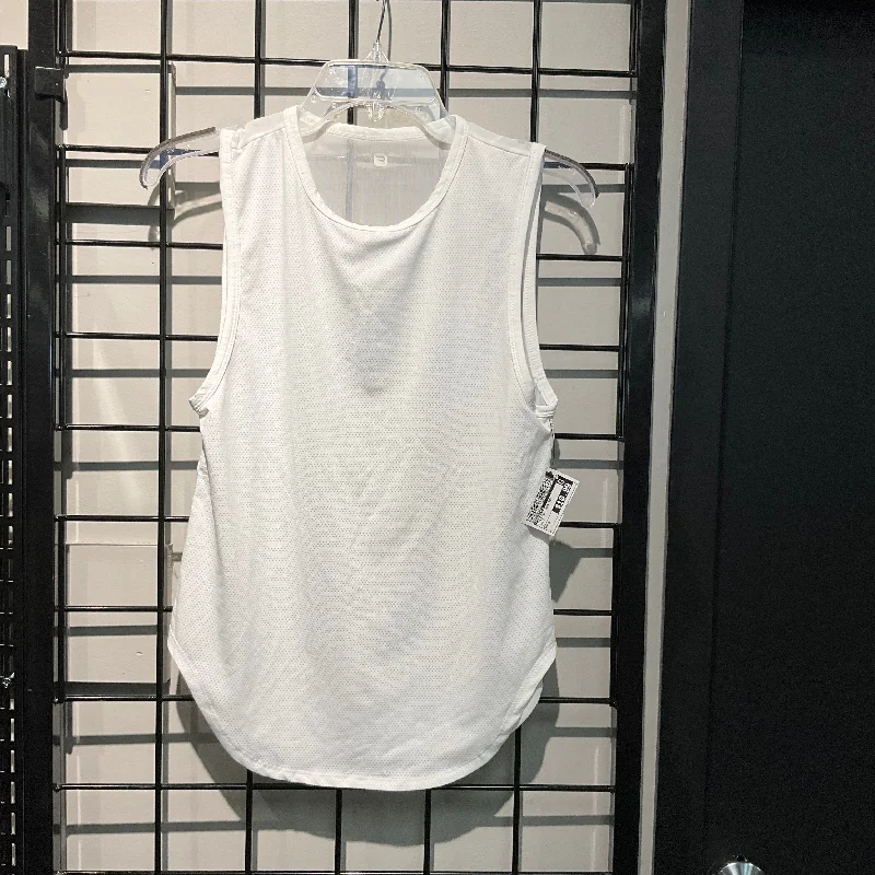 Women's Yoga Tops for Everyday Fitness -Athletic Tank Top By Fabletics In White, Size: S