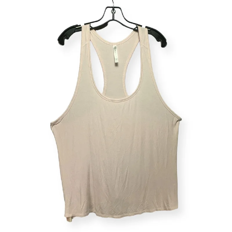 Soft Cotton Yoga Tops for Comfort -Athletic Tank Top By Fabletics  Size: 3x
