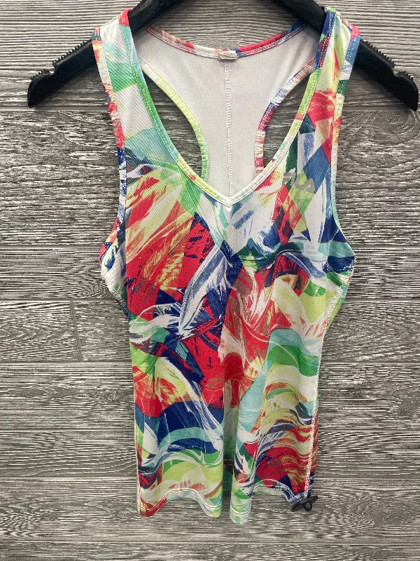 Yoga Tops for Supportive Fit -Athletic Tank Top By Fila In Multi-colored, Size: S
