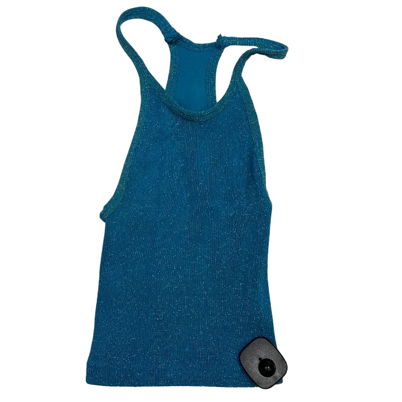 Yoga Tops for Comfortable Movement -Athletic Tank Top By Free People In Blue, Size: M Yoga Tops for Comfortable Movement -Athletic Tank Top By Free People In Blue, Size: M