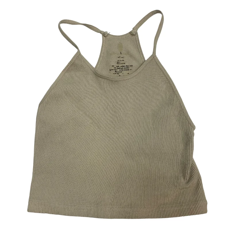 Yoga Tops for Yoga and Running -Athletic Tank Top By Free People In Cream, Size: M