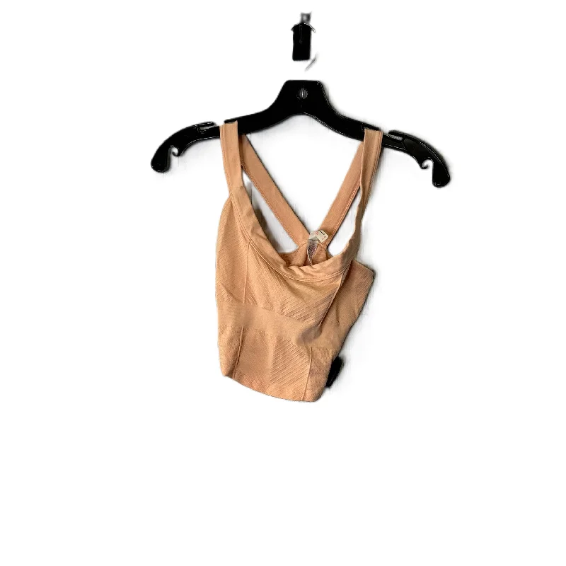 Yoga Tops for Hot Yoga Poses -Athletic Tank Top By Free People In Orange, Size: Xs