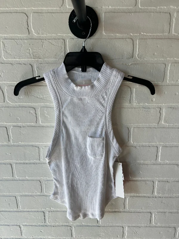 Yoga Tops for Supportive Fit and Flexibility -Athletic Tank Top By Free People In White, Size: Xs