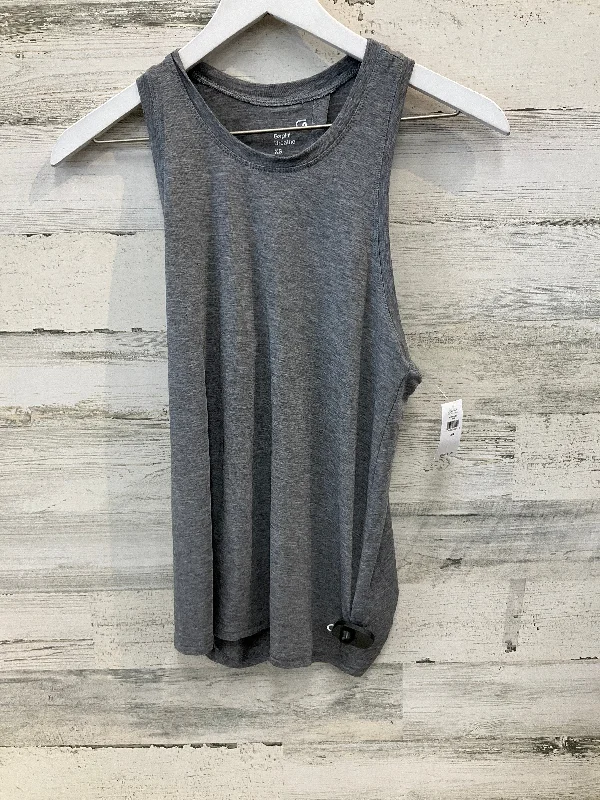 Women's Yoga Tops with Extra Flexibility -Athletic Tank Top By Gap In Grey, Size: Xs