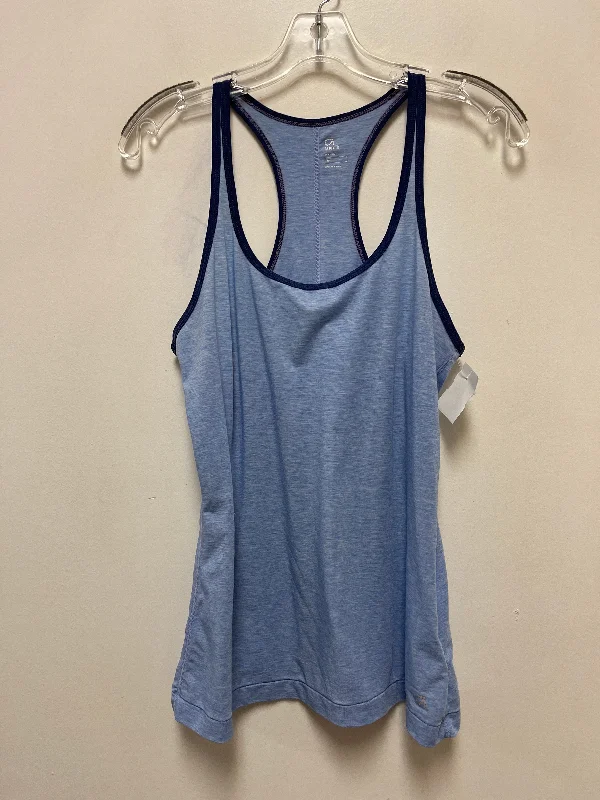 Women's Yoga Tops for Pilates and Flexibility -Athletic Tank Top By Gapfit In Blue, Size: M Women's Yoga Tops for Pilates and Flexibility -Athletic Tank Top By Gapfit In Blue, Size: M
