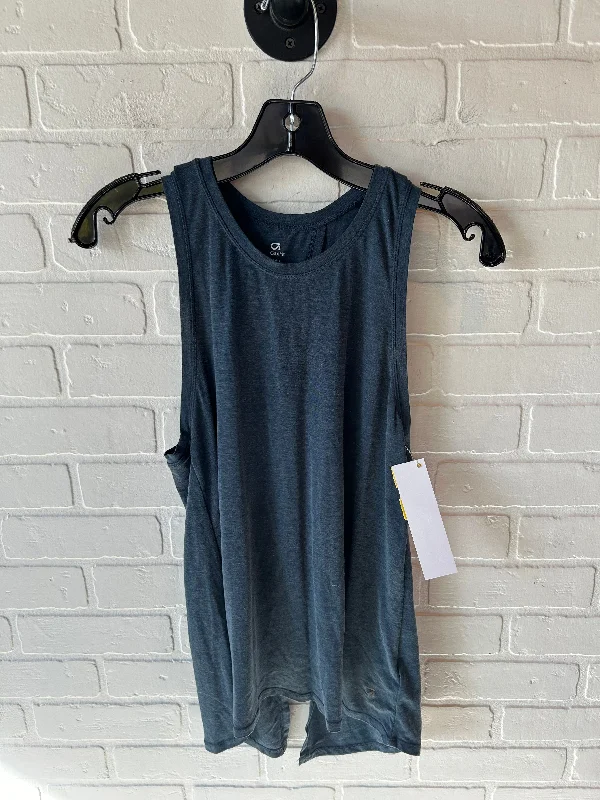Yoga Tops with Spaghetti Straps -Athletic Tank Top By Gapfit In Blue, Size: Xs
