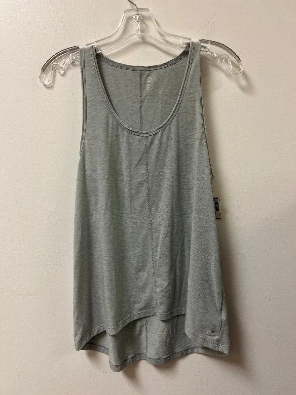 Loose Yoga Tops for Relaxation -Athletic Tank Top By Gapfit In Grey, Size: S