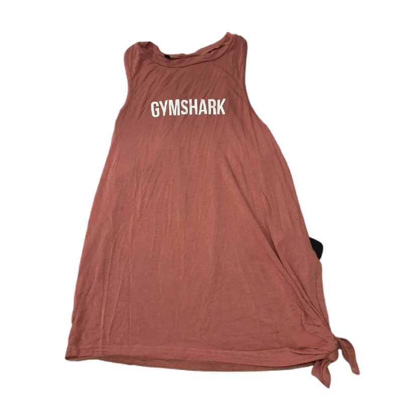 Breathable Cotton Yoga Tops -Athletic Tank Top By Gym Shark  Size: S