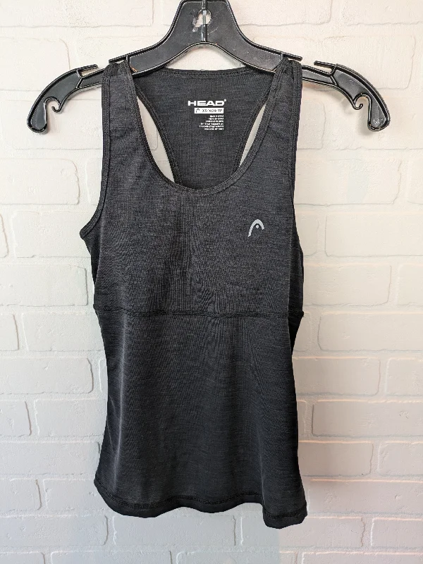 Yoga Tops for Warm-Up and Flexibility -Athletic Tank Top By Head In Black, Size: Xs