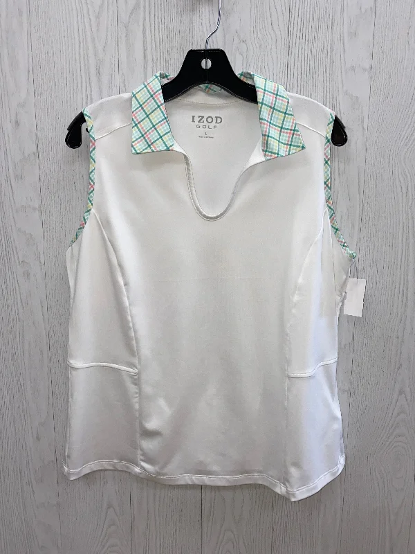 Yoga Tops with Adjustable Straps for Custom Fit -Athletic Tank Top By Izod  Size: L