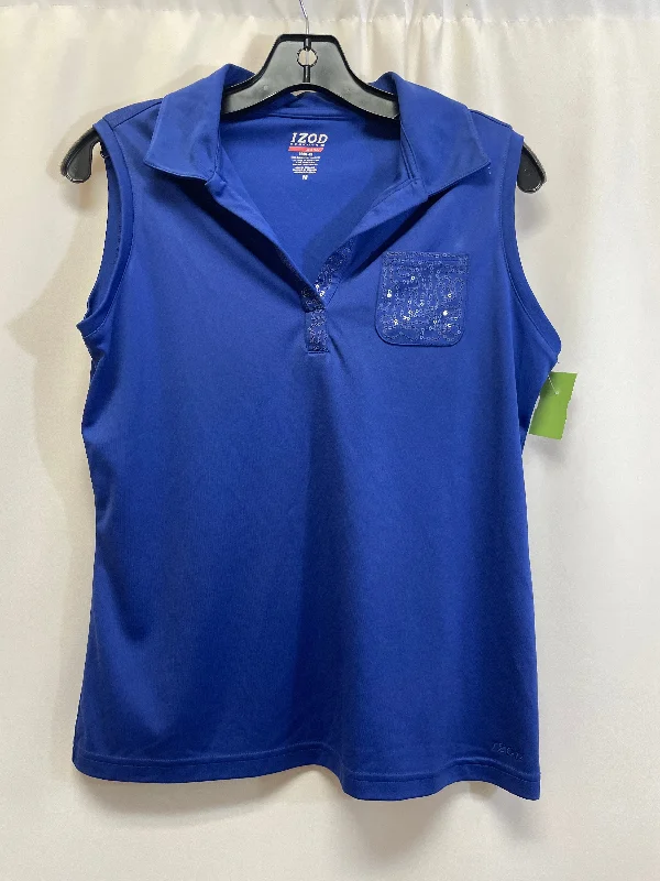 Loose Fit Yoga Tops for Comfort -Athletic Tank Top By Izod  Size: M