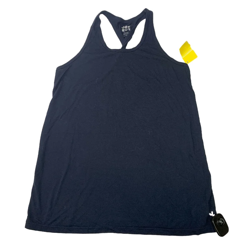 Breathable Yoga Tops for Hot Yoga Classes -Athletic Tank Top By Joy Lab In Navy, Size: Xs