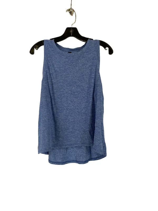 Soft Yoga Tops for Relaxation and Practice -Athletic Tank Top By Kyodan In Blue, Size: M