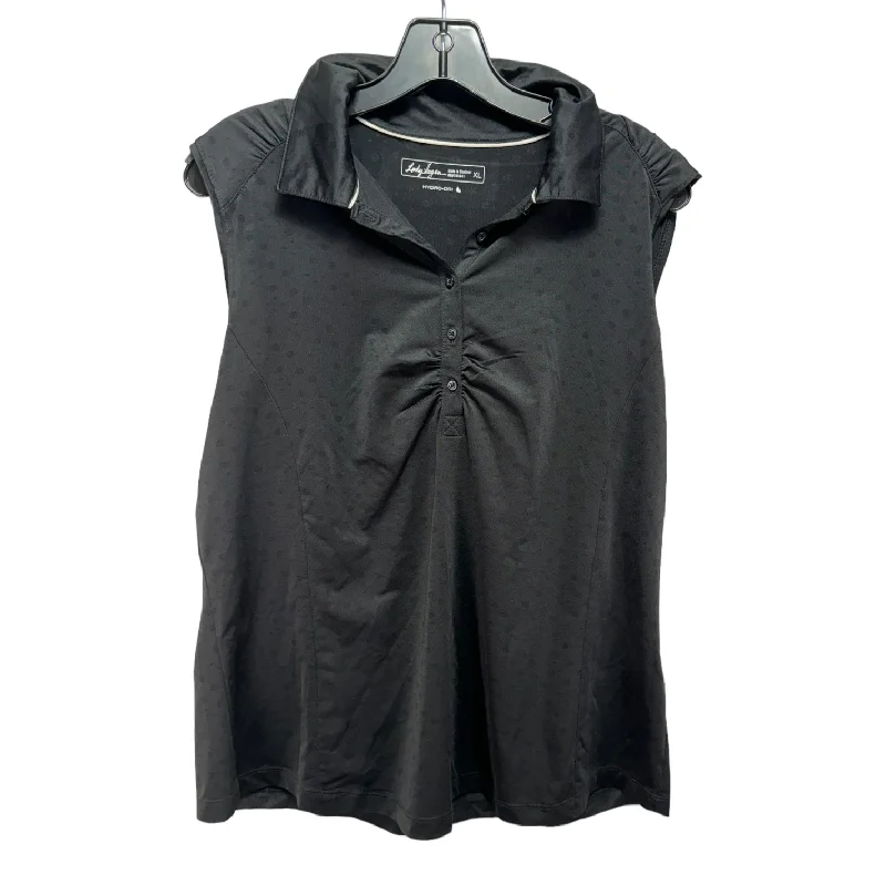 Women's Yoga Tops for Pilates and Flexibility -Athletic Tank Top By Lady Hagen In Black, Size: Xl