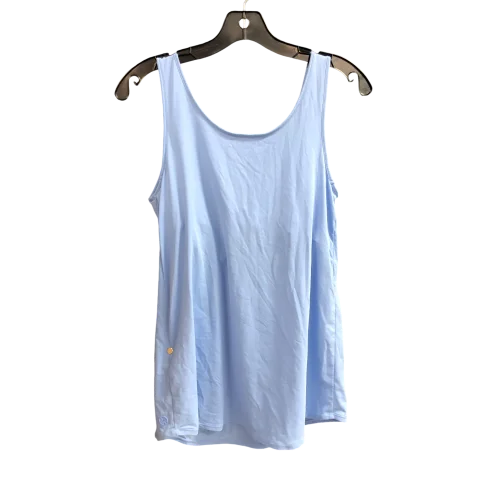 Women's Yoga Tops with Soft, Stretchy Fit -Athletic Tank Top By Lilly Pulitzer In Blue, Size: M