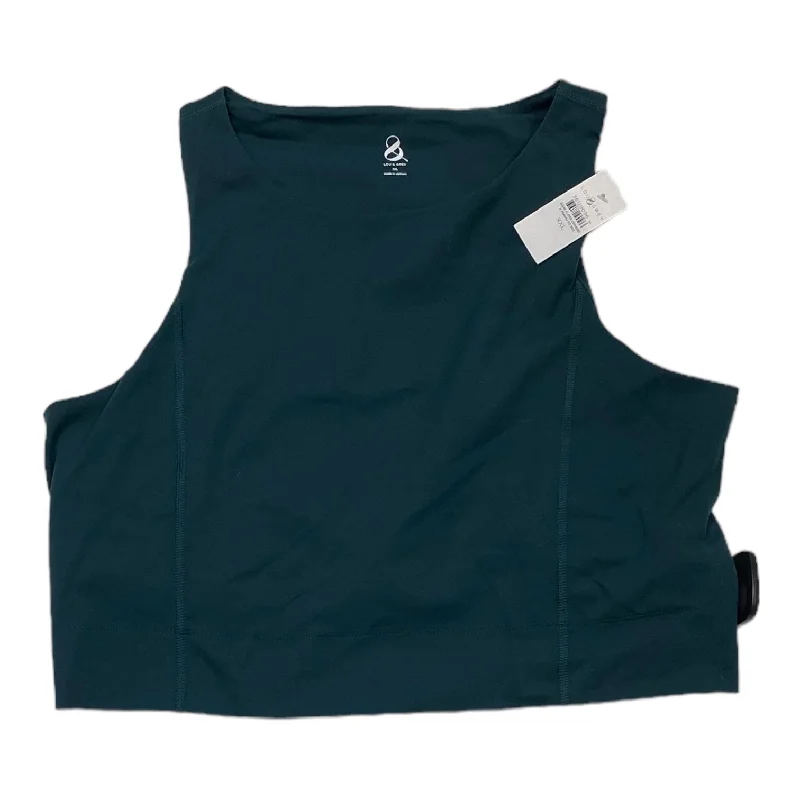 Yoga Tops for Comfort and Mobility -Athletic Tank Top By Lou And Grey In Green, Size: Xl
