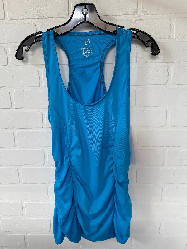 Women's Yoga Tops for Outdoor Yoga -Athletic Tank Top By Lukka In Blue, Size: M