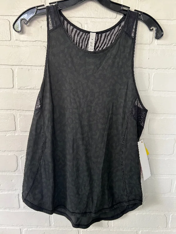 Yoga Tops for Better Posture and Comfort -Athletic Tank Top By Lululemon In Black & Green, Size: S Yoga Tops for Better Posture and Comfort -Athletic Tank Top By Lululemon In Black & Green, Size: S