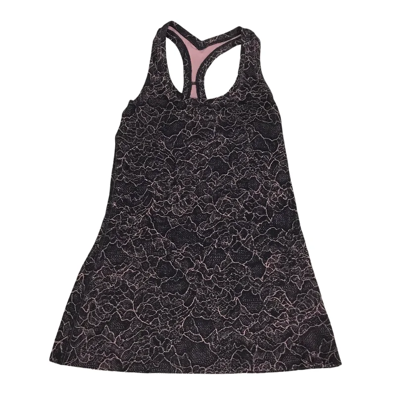 Yoga Tops for High-Intensity Training -Athletic Tank Top By Lululemon In Black & Pink, Size: S