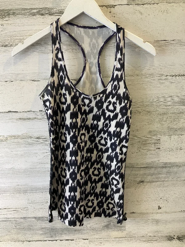Stylish Yoga Tops for Training and Classes -Athletic Tank Top By Lululemon In Black & Purple, Size: 8 Stylish Yoga Tops for Training and Classes -Athletic Tank Top By Lululemon In Black & Purple, Size: 8