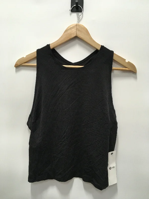 Women's Yoga Tops with Soft, Stretchy Fit -Athletic Tank Top By Lululemon In Black, Size: 10