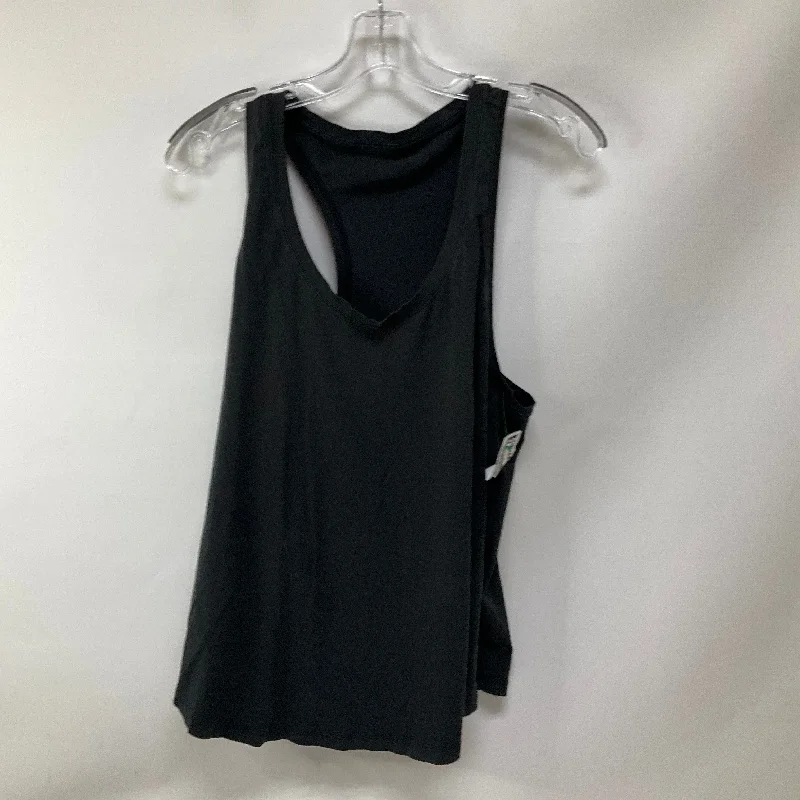 Yoga Tops for Core Strengthening -Athletic Tank Top By Lululemon In Black, Size: 12