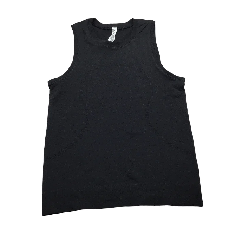 Sleeveless Yoga Tops with Built-In Bra -Athletic Tank Top By Lululemon In Black, Size: 2 Sleeveless Yoga Tops with Built-In Bra -Athletic Tank Top By Lululemon In Black, Size: 2
