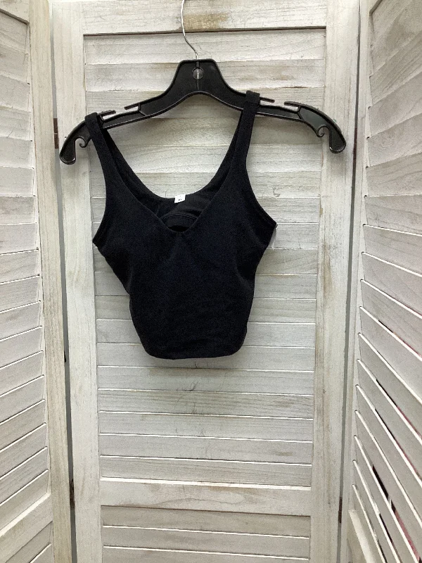 Women's Yoga Tops for Power Yoga -Athletic Tank Top By Lululemon In Black, Size: 2