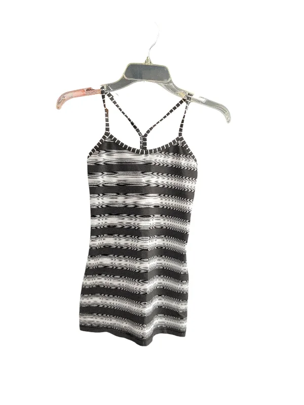 Seamless Yoga Tops for Women -Athletic Tank Top By Lululemon In Black, Size: 4