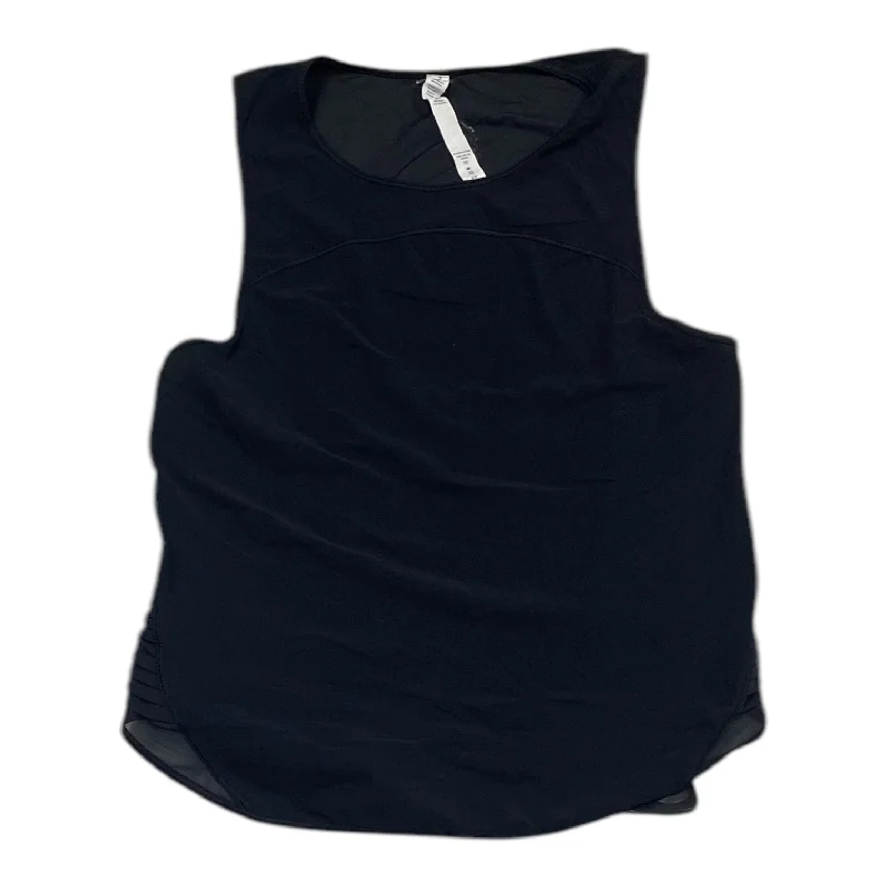 Comfortable Yoga Tops for Pilates and Yoga -Athletic Tank Top By Lululemon In Black, Size: 4 Comfortable Yoga Tops for Pilates and Yoga -Athletic Tank Top By Lululemon In Black, Size: 4