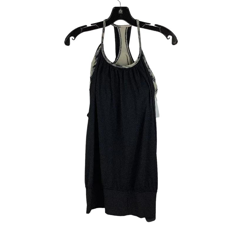 Fitted Yoga Tops for Yoga Class -Athletic Tank Top By Lululemon In Black, Size: 6